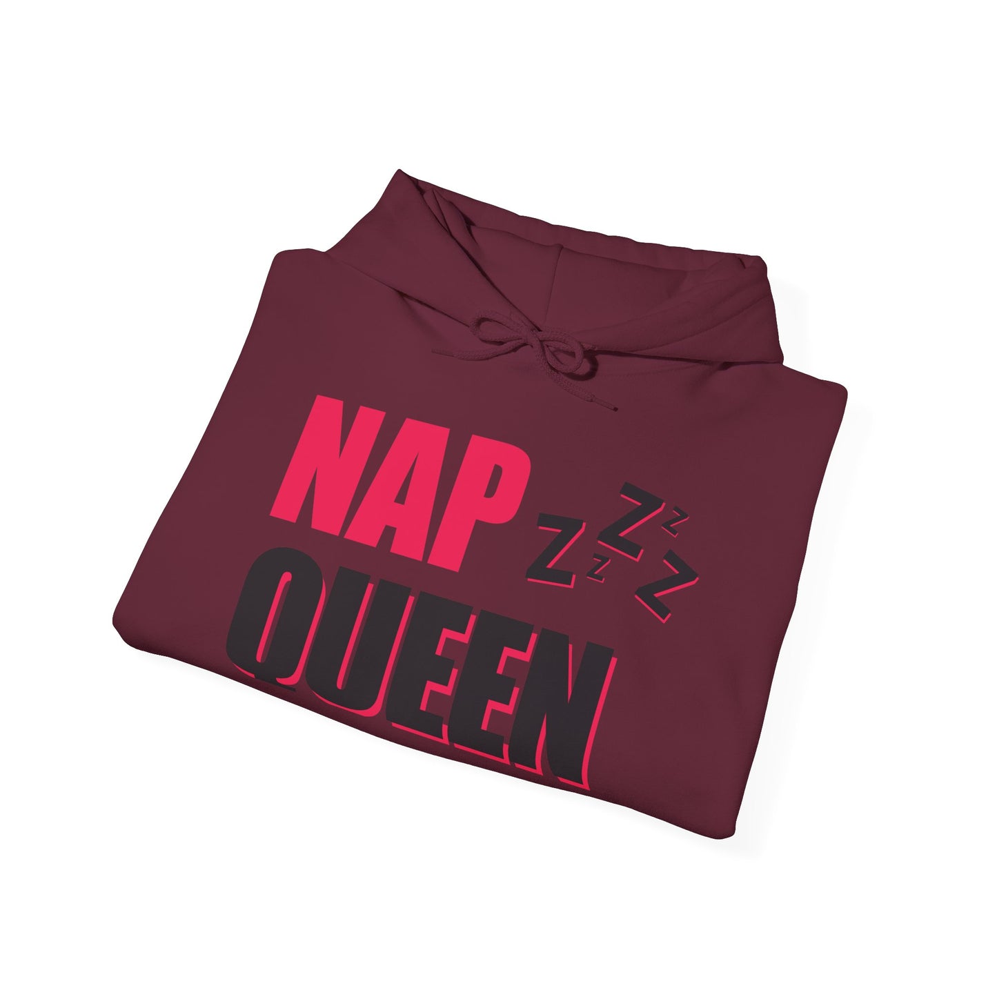 Nap Queen Hoodie, Comfy Sweatshirt for Nappers, Cozy Lounge Wear, Perfect Gift for Sleep Lovers, Fun Pajama Top