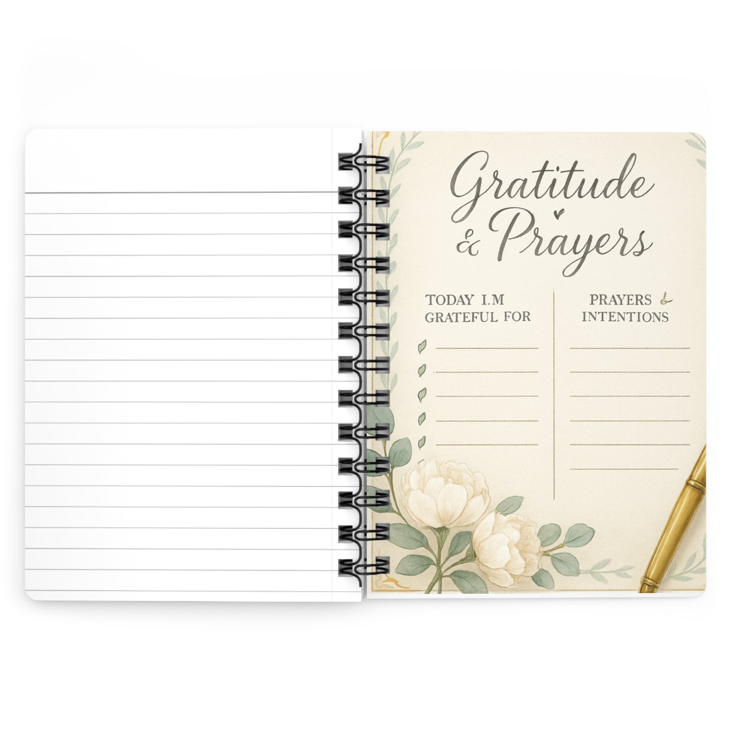 Inspirational Faith Journal — "My Story Isn't Over" Spiral Notebook