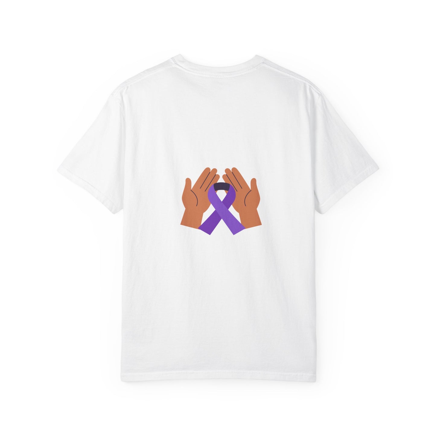 For Mom Purple T-Shirt for Awareness, Gift for Mom, Family Reunion, Cancer Support Apparel, Comfortable Casual Wear