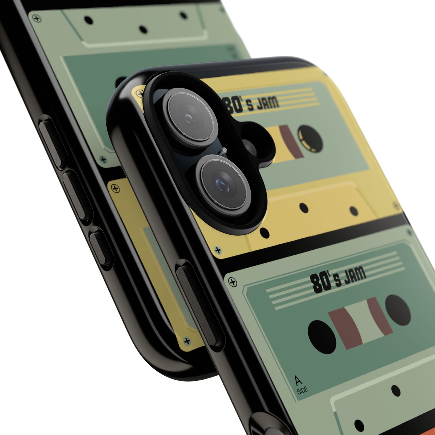 Retro Cassette Tape Phone Case, Vintage 80s Phone Case, Cool Gift for Music Lovers, Unique Design for iPhone and Android