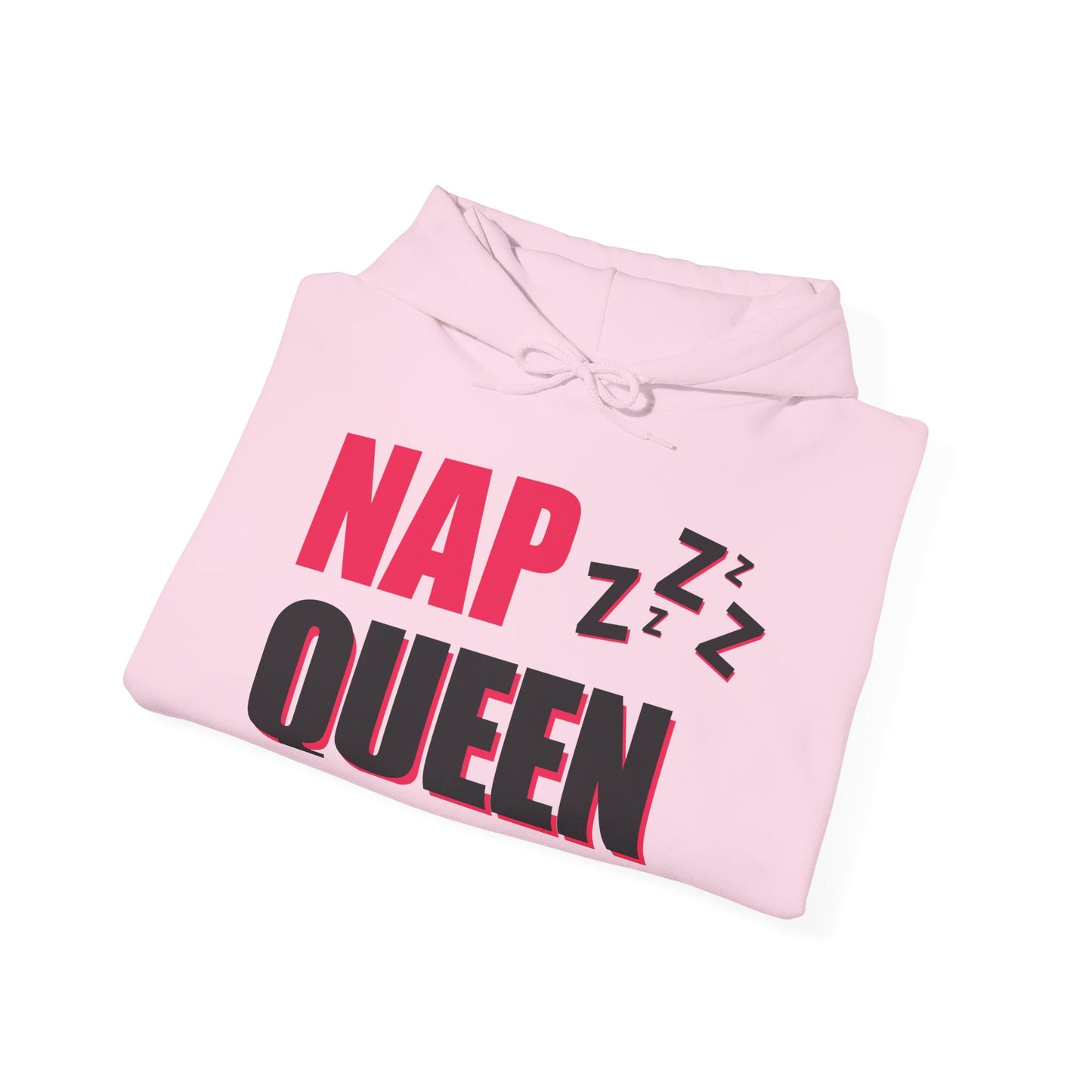 Nap Queen Hoodie, Comfy Sweatshirt for Nappers, Cozy Lounge Wear, Perfect Gift for Sleep Lovers, Fun Pajama Top