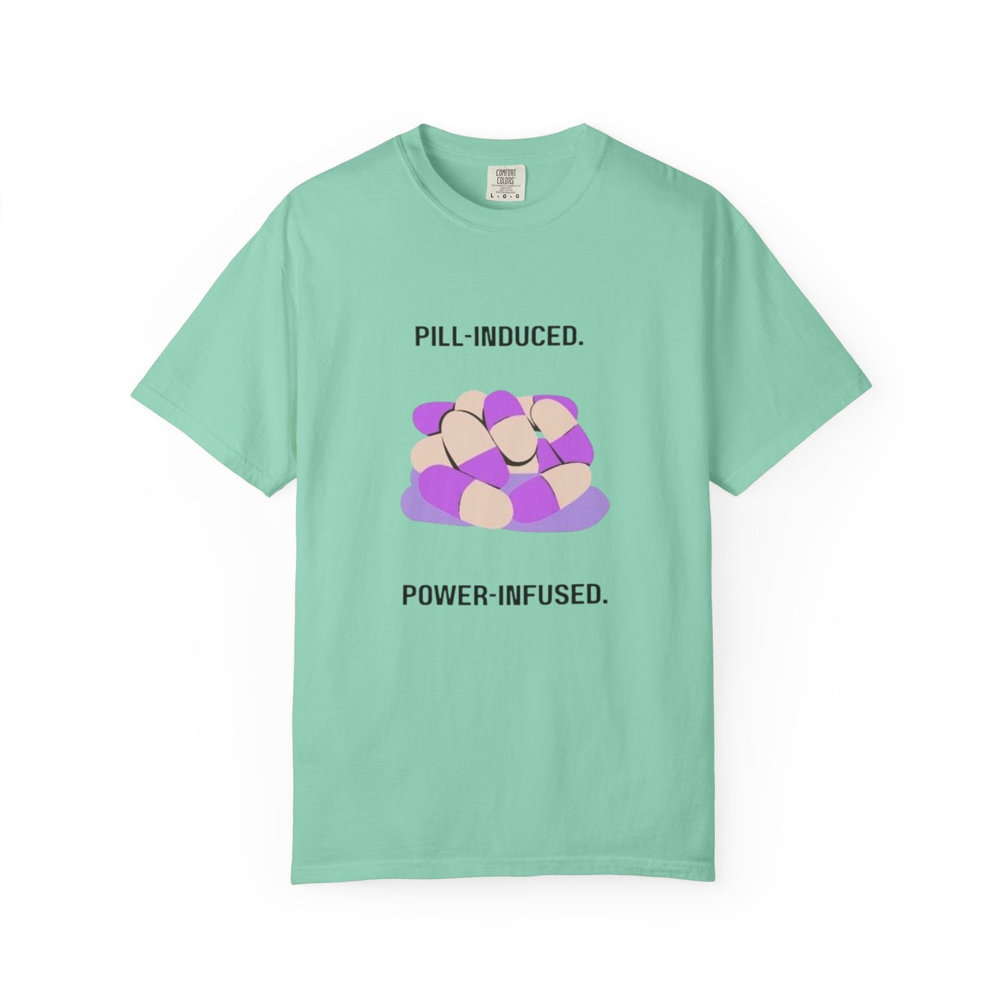 Lupus Awareness, Pill Induced, Unisex Garment-Dyed T-shirt
