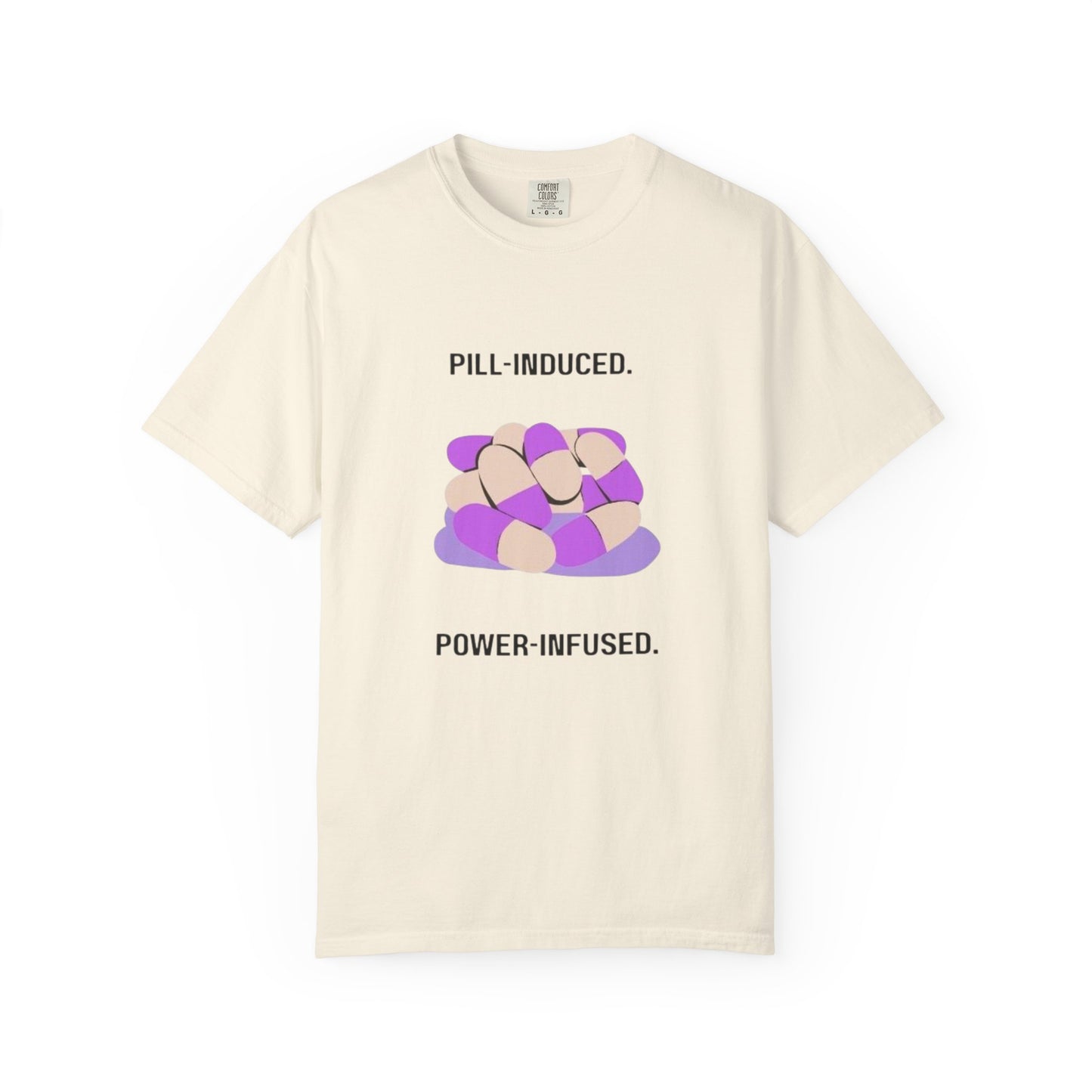 Lupus Awareness, Pill Induced, Unisex Garment-Dyed T-shirt