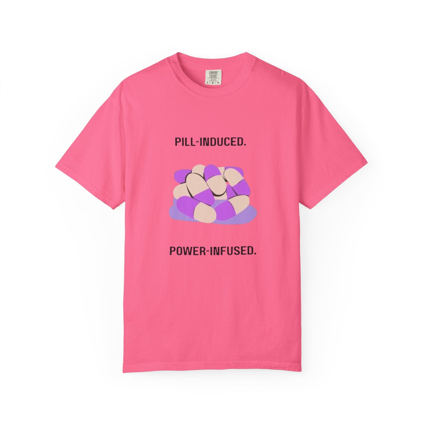 Lupus Awareness, Pill Induced, Unisex Garment-Dyed T-shirt