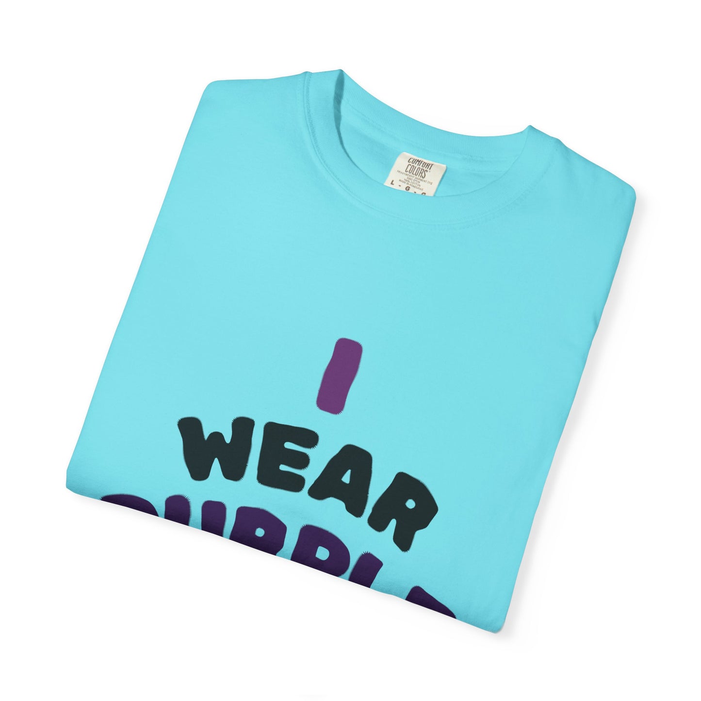 For Mom Purple T-Shirt for Awareness, Gift for Mom, Family Reunion, Cancer Support Apparel, Comfortable Casual Wear