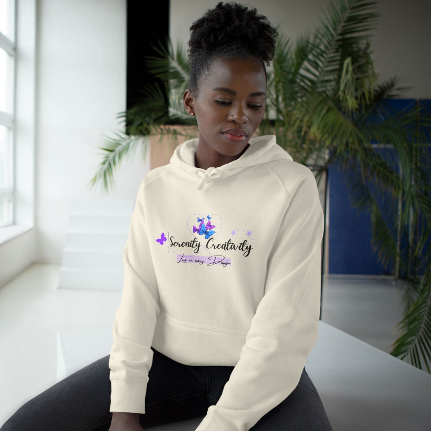 Creative Serenity Unisex Hoodie, Inspirational Gift, Cozy Sweatshirt, Comfortable Apparel, Ideal for Relaxation, Artsy Vibes
