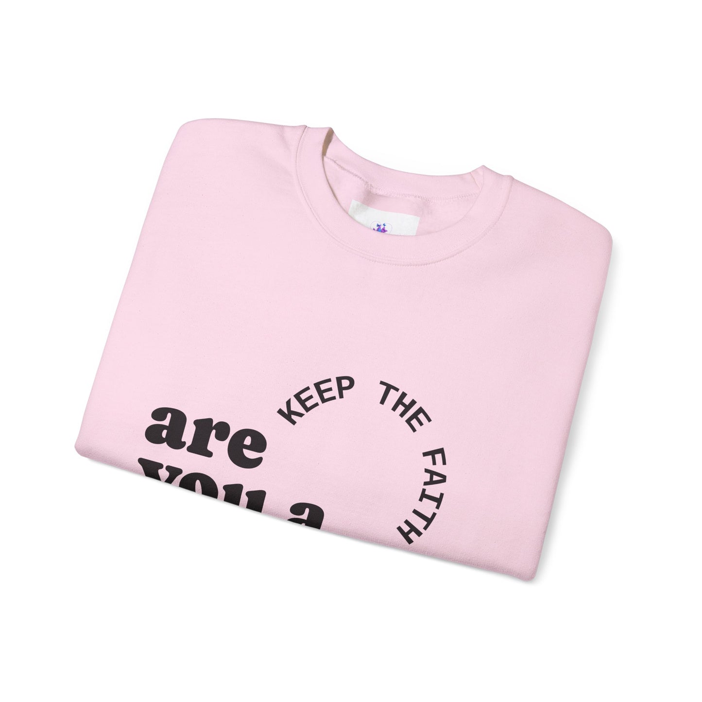 Empowering Warrior Sweatshirt, Unisex Crewneck with Inspirational Quotes, Faith & Hope Gift, Cancer Awareness Apparel, Cozy Loungewear