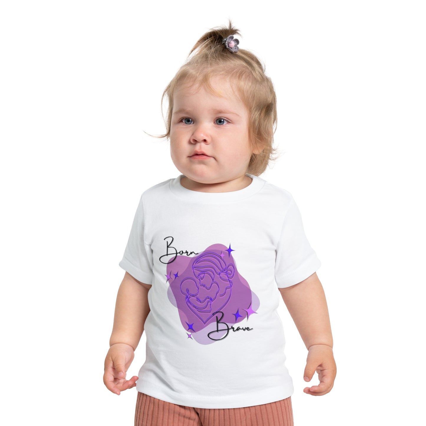 Adorable Baby Tee with Motherly Neonatal Lupus Design, Perfect for Newborn Gifts, Birthday Celebrations, Baby Showers, Casual Outings, Everyday Wear