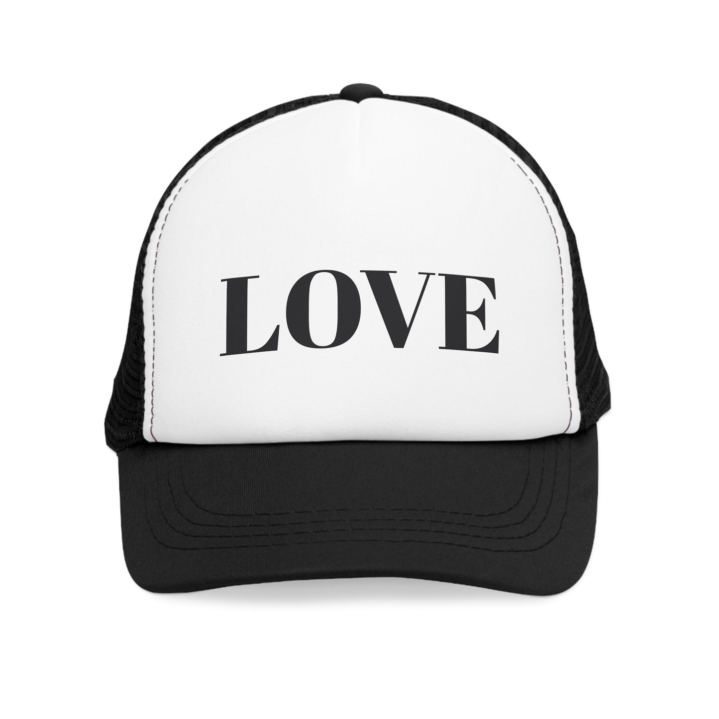 Love Mesh Cap - Trendy Trucker Hat, Perfect for Festivals, Casual Outings, Gifts for Her, Stylish Summer Accessory