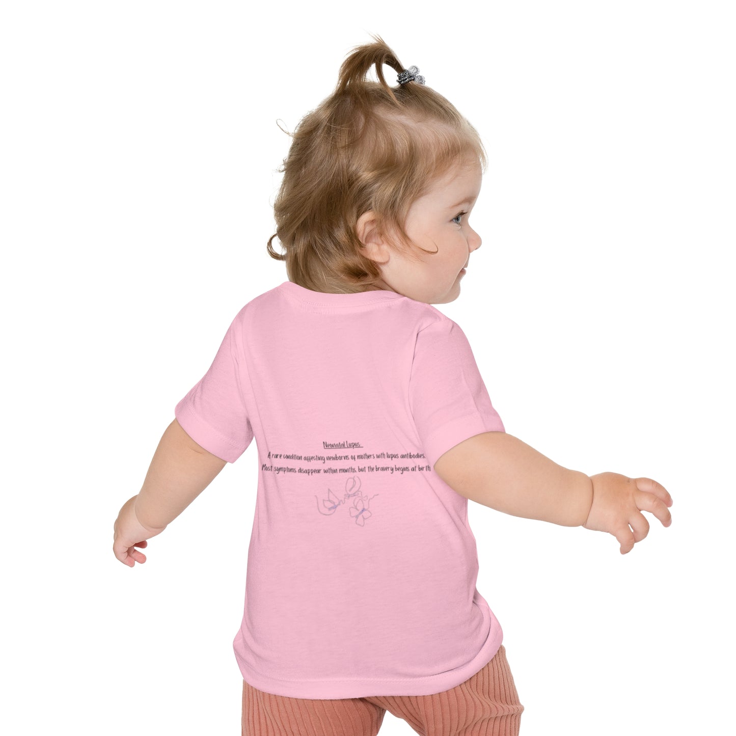 Adorable Baby Tee with Motherly Neonatal Lupus Design, Perfect for Newborn Gifts, Birthday Celebrations, Baby Showers, Casual Outings, Everyday Wear