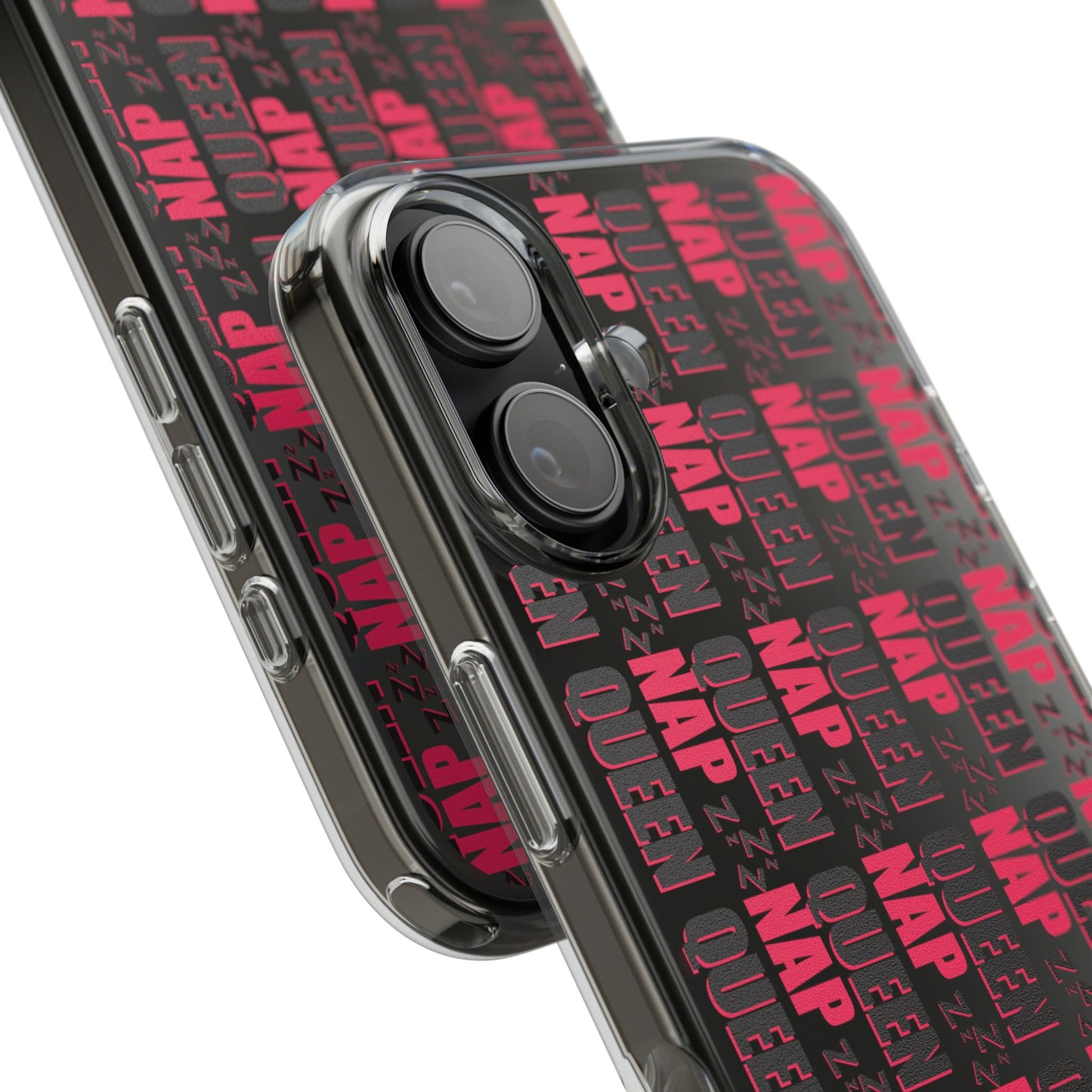 Clear Impact-Resistant Phone Case - Fun Nap Design, Phone Cover, Gift for Students, Trendy Accessories, Unique Birthday Gift, Holiday [...]