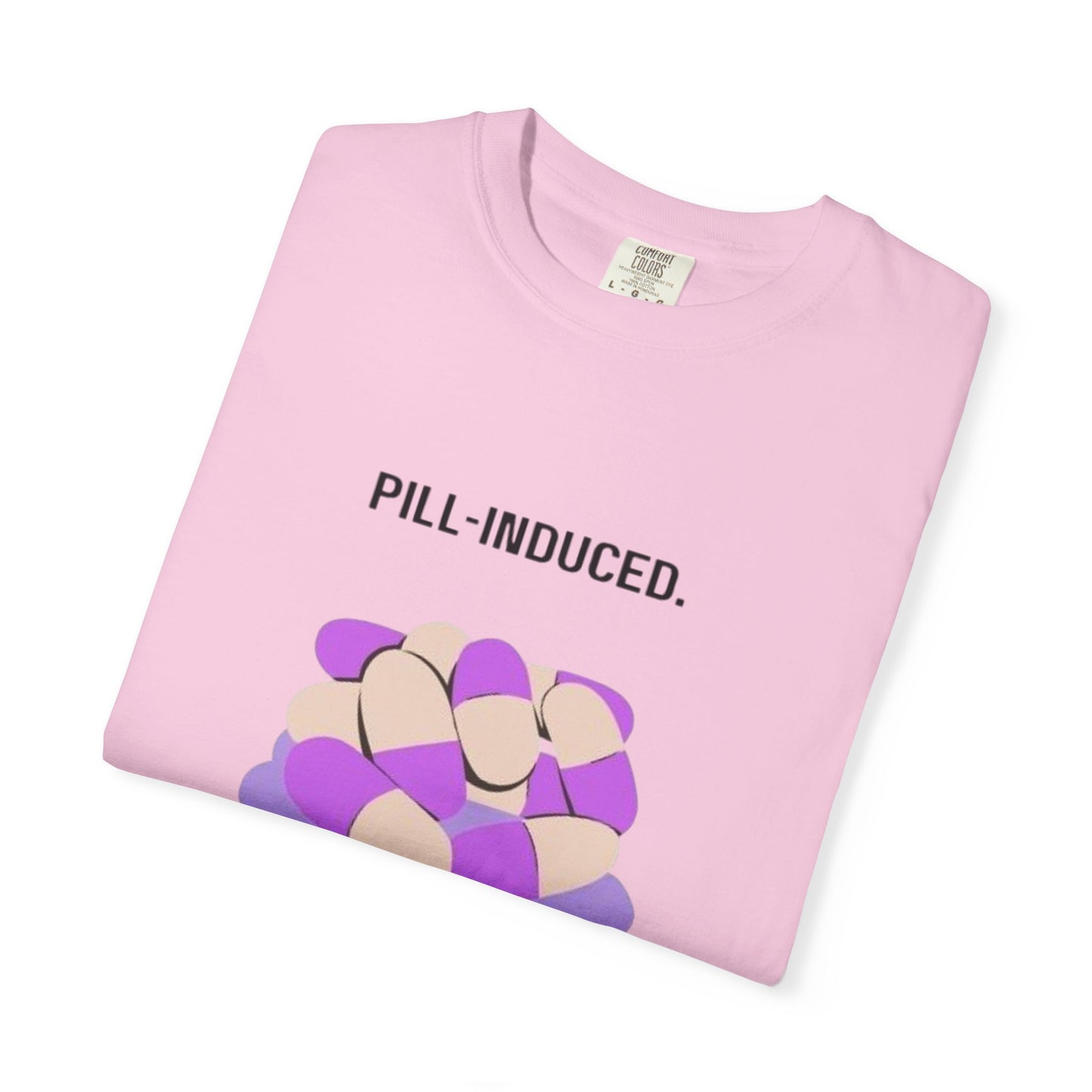 Lupus Awareness, Pill Induced, Unisex Garment-Dyed T-shirt