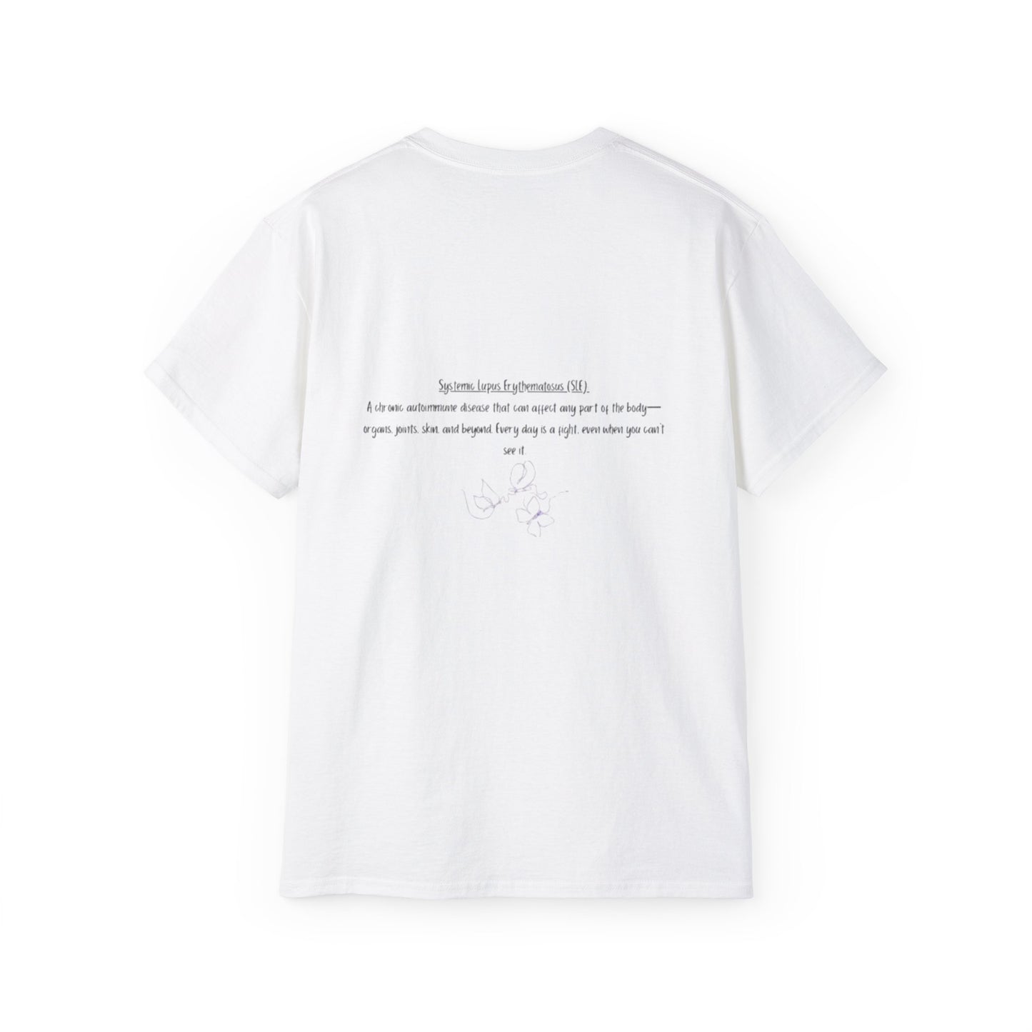 Loud Spirit Butterfly Tee, Inspirational T-Shirt, Unisex Cotton Shirt, Perfect Gift for Friends, Motivational Apparel, Self-Care Reminder