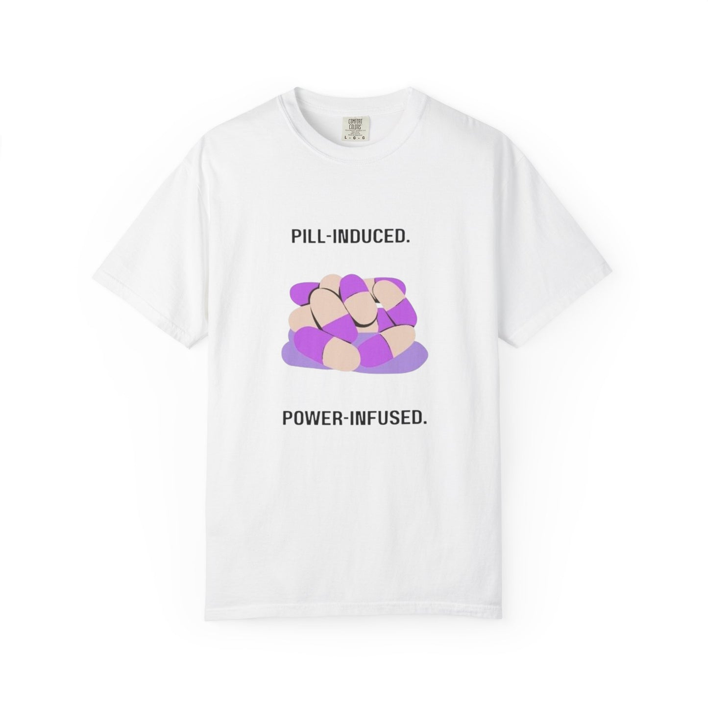 Lupus Awareness, Pill Induced, Unisex Garment-Dyed T-shirt