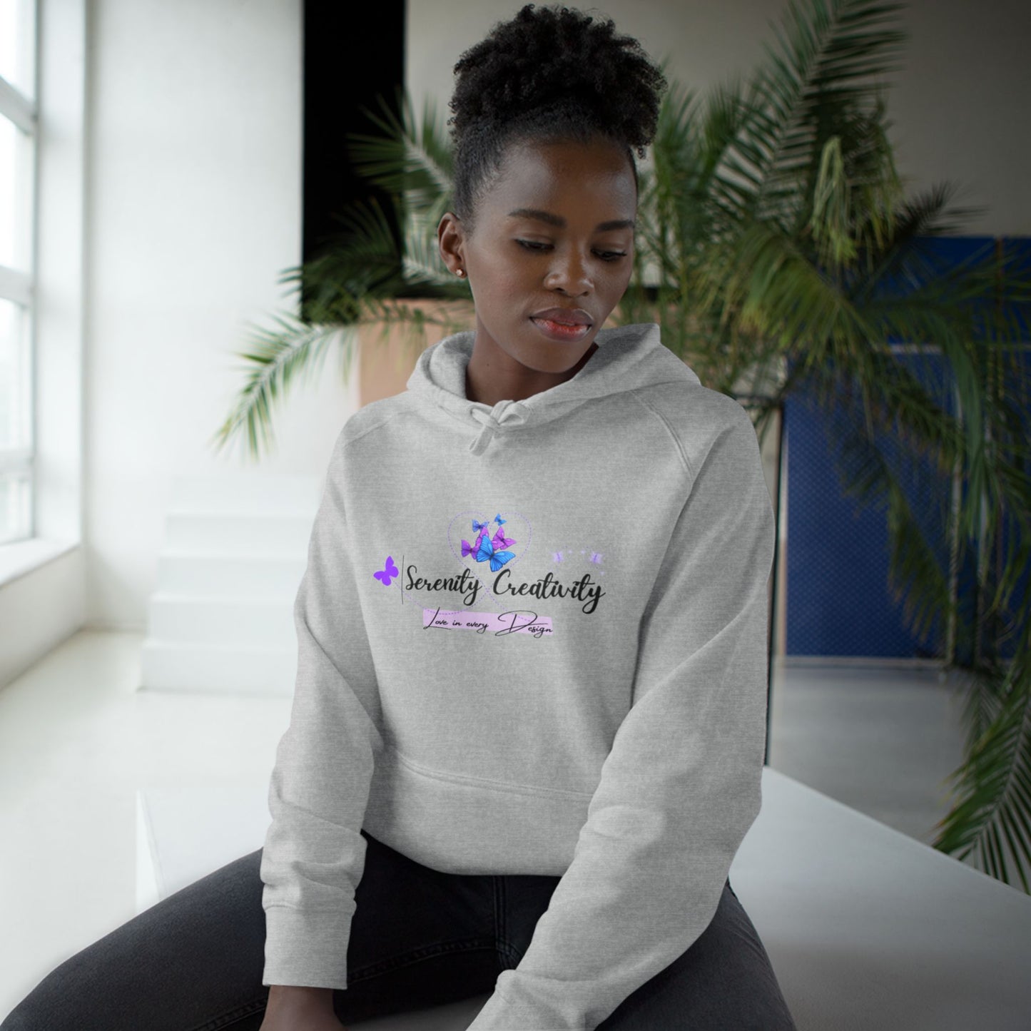 Creative Serenity Unisex Hoodie, Inspirational Gift, Cozy Sweatshirt, Comfortable Apparel, Ideal for Relaxation, Artsy Vibes