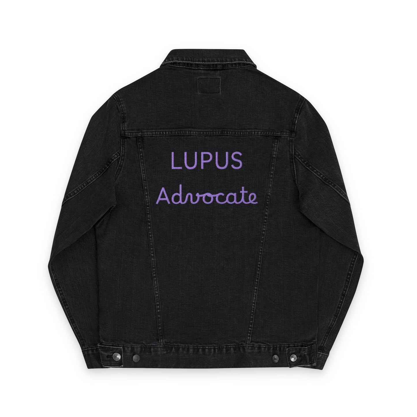 Embroidered Lupus Advocate Denim Jacket | Unisex Casual Wear, Gift for Advocates, Awareness Apparel, Unique Fashion Statement, [...]