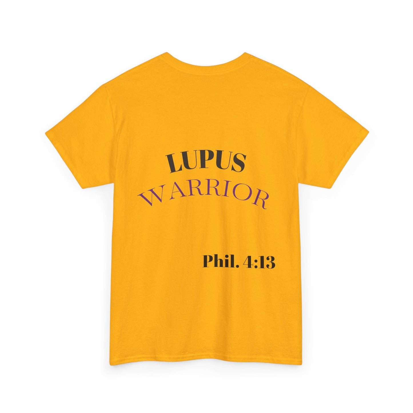 Purple Warrior Tee for Lupus Awareness, Unisex Cotton Shirt, Lupus Fighter Gift, Awareness Month Tee, Inspirational Shirt