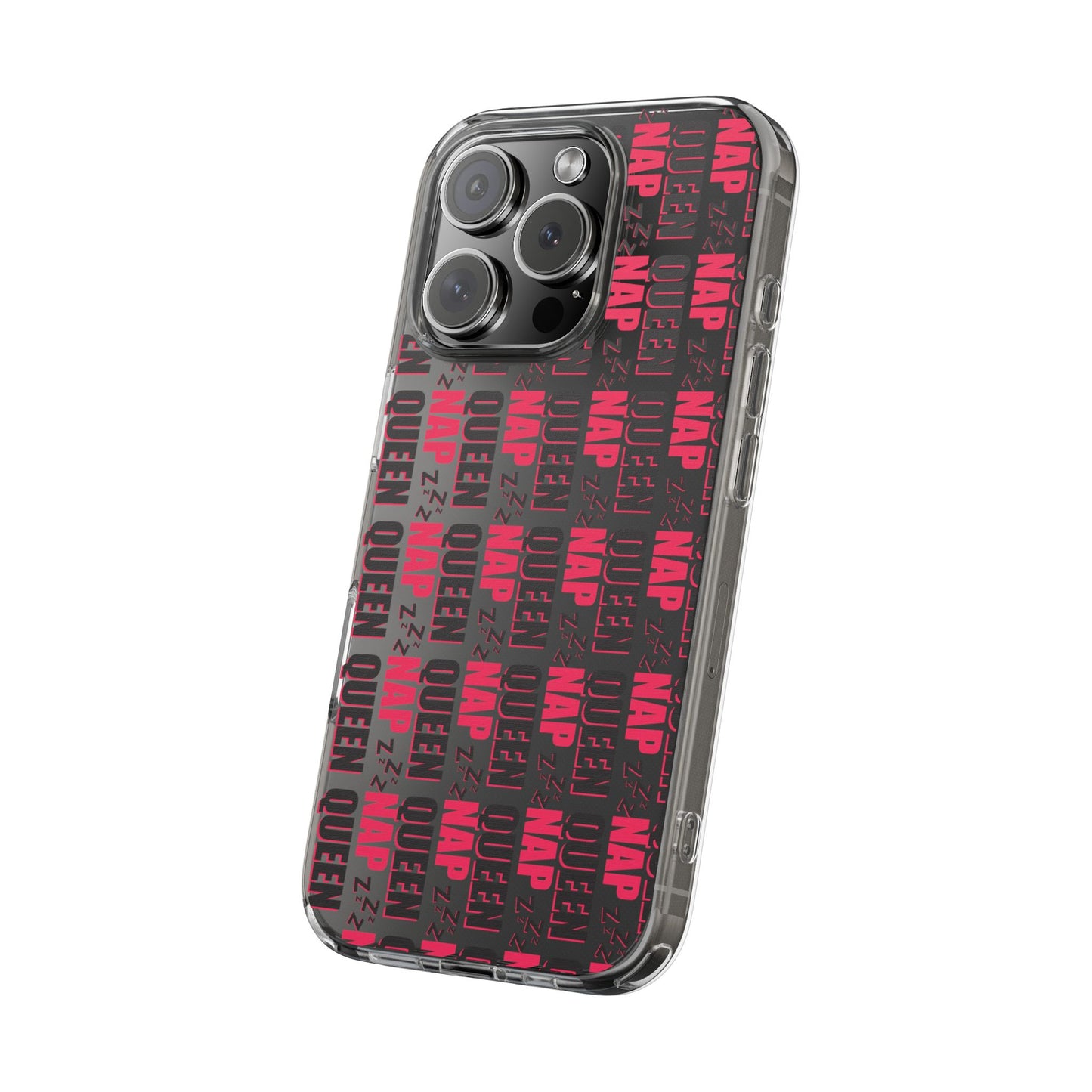 Clear Impact-Resistant Phone Case - Fun Nap Design, Phone Cover, Gift for Students, Trendy Accessories, Unique Birthday Gift, Holiday [...]