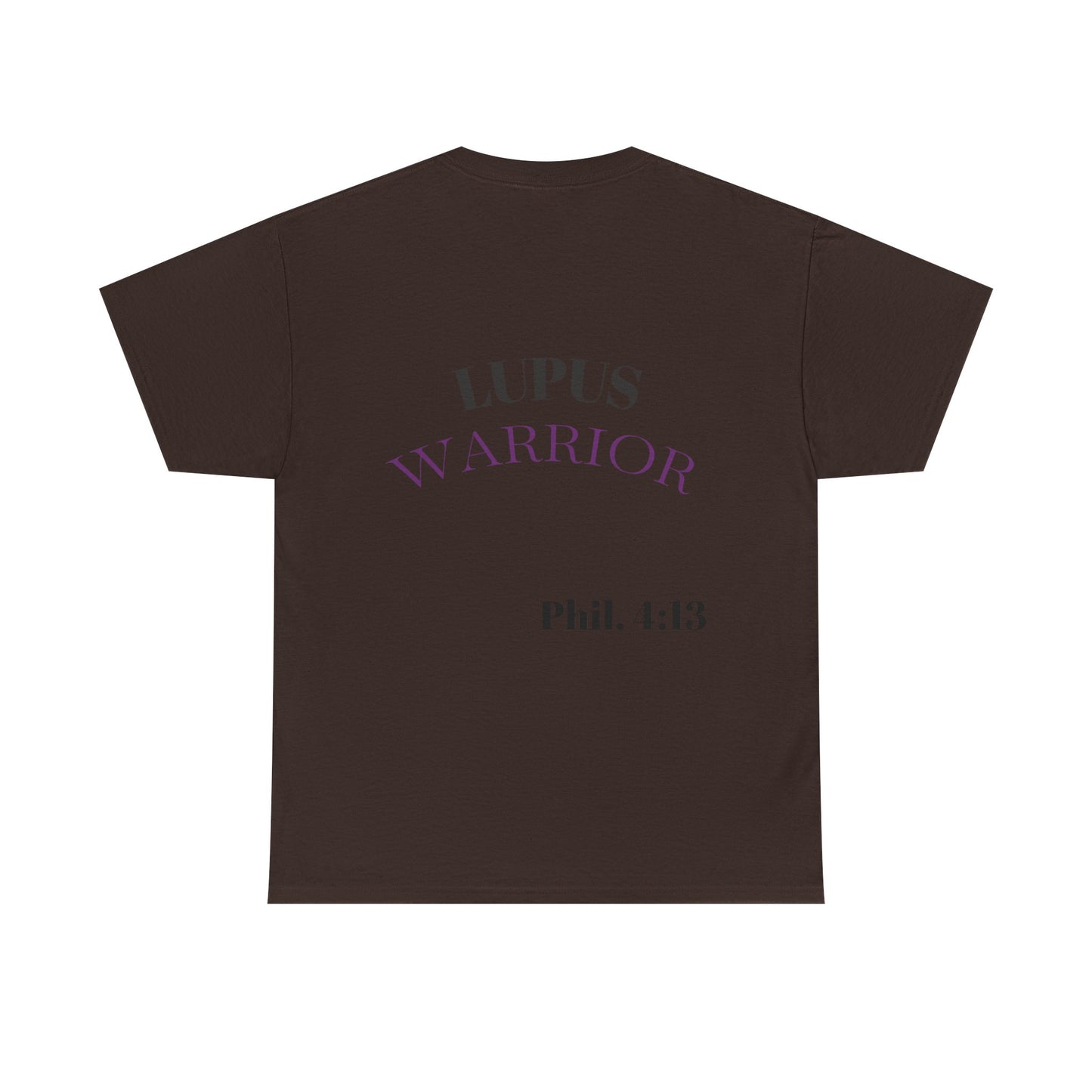 Purple Warrior Tee for Lupus Awareness, Unisex Cotton Shirt, Lupus Fighter Gift, Awareness Month Tee, Inspirational Shirt