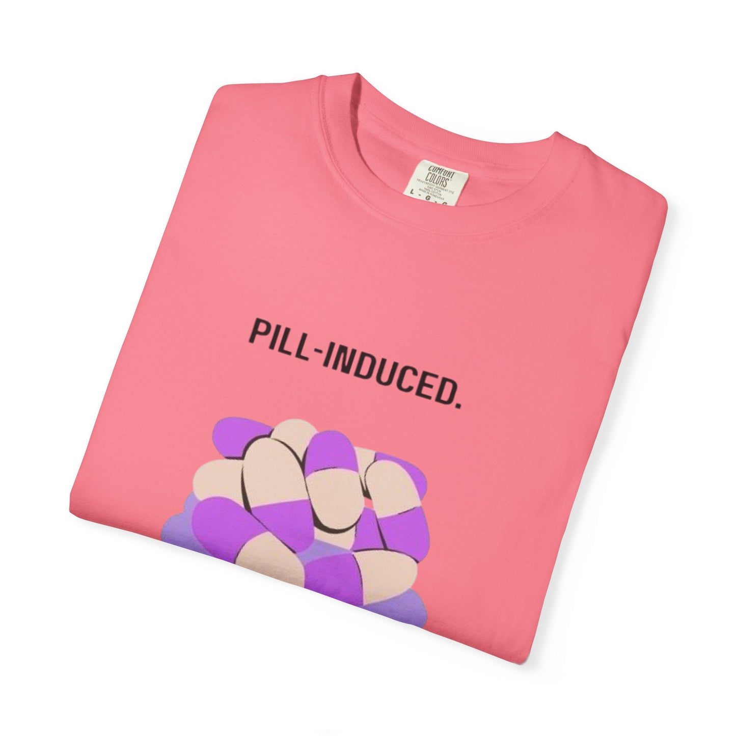 Lupus Awareness, Pill Induced, Unisex Garment-Dyed T-shirt