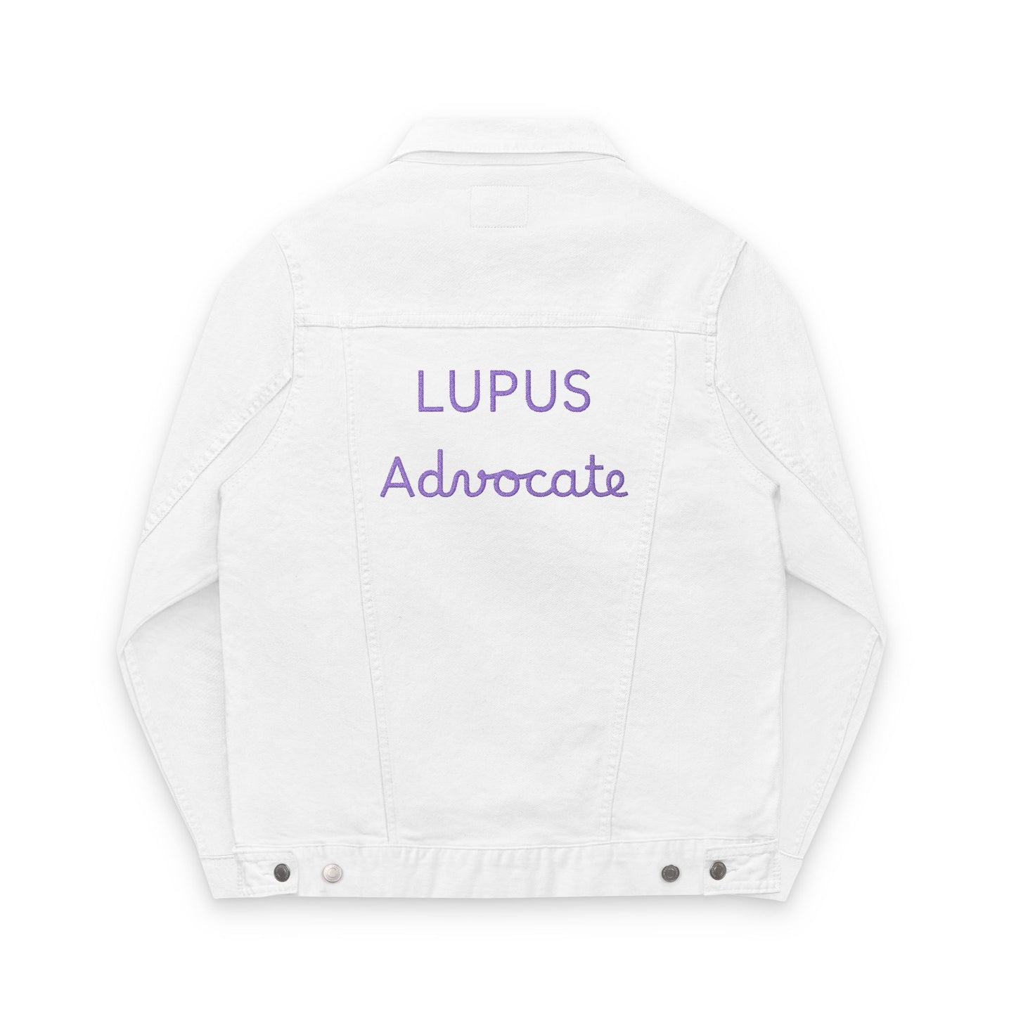 Embroidered Lupus Advocate Denim Jacket | Unisex Casual Wear, Gift for Advocates, Awareness Apparel, Unique Fashion Statement, [...]