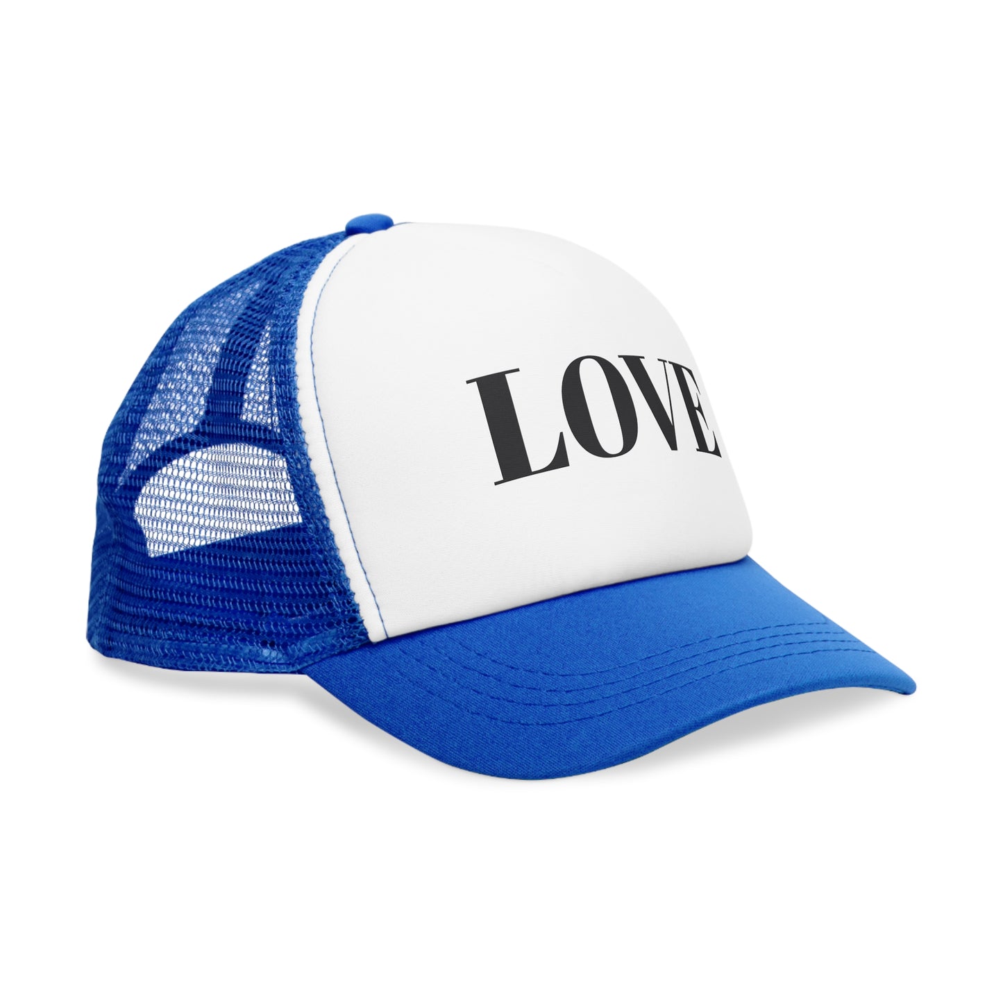 Love Mesh Cap - Trendy Trucker Hat, Perfect for Festivals, Casual Outings, Gifts for Her, Stylish Summer Accessory