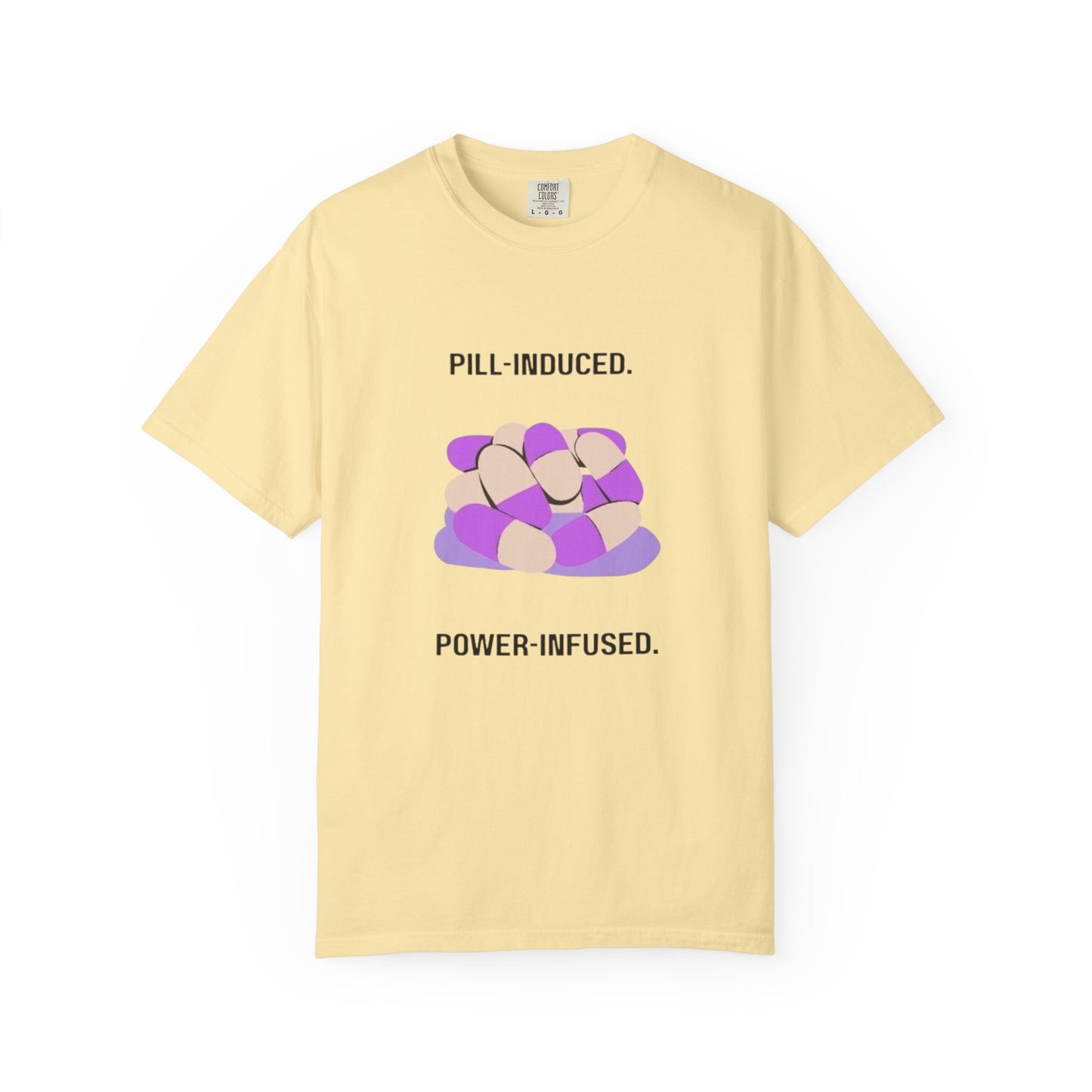 Lupus Awareness, Pill Induced, Unisex Garment-Dyed T-shirt