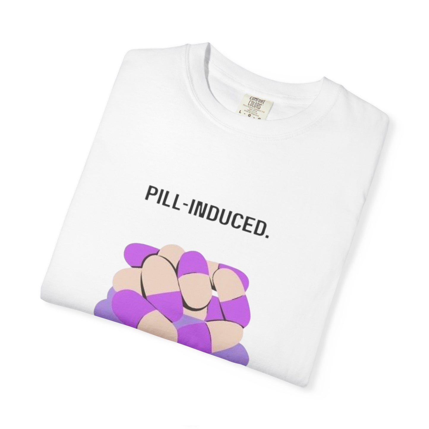 Lupus Awareness, Pill Induced, Unisex Garment-Dyed T-shirt