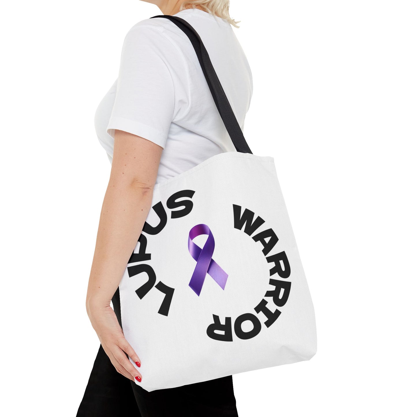 Empowering Lupus Warrior Tote Bag for Awareness, Durable Tote for Caregivers, Supportive Gift for Patients, Awareness Event Bag, [...]