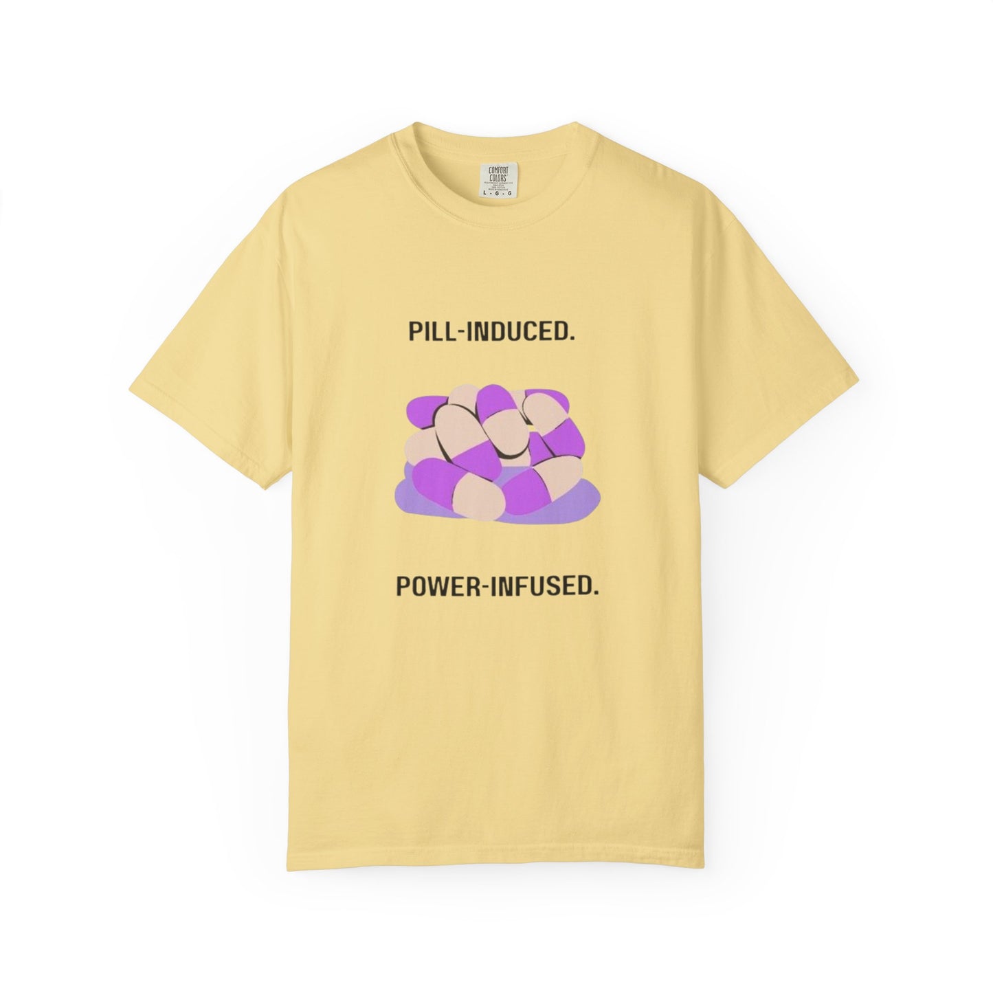 Lupus Awareness, Pill Induced, Unisex Garment-Dyed T-shirt