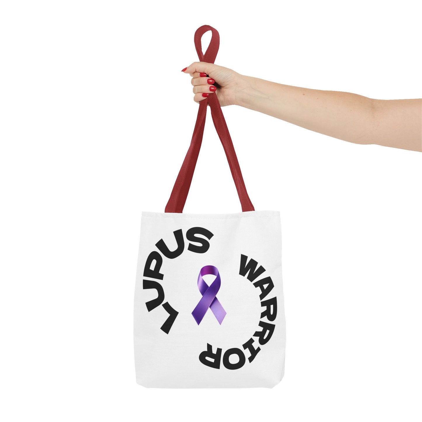 Empowering Lupus Warrior Tote Bag for Awareness, Durable Tote for Caregivers, Supportive Gift for Patients, Awareness Event Bag, [...]