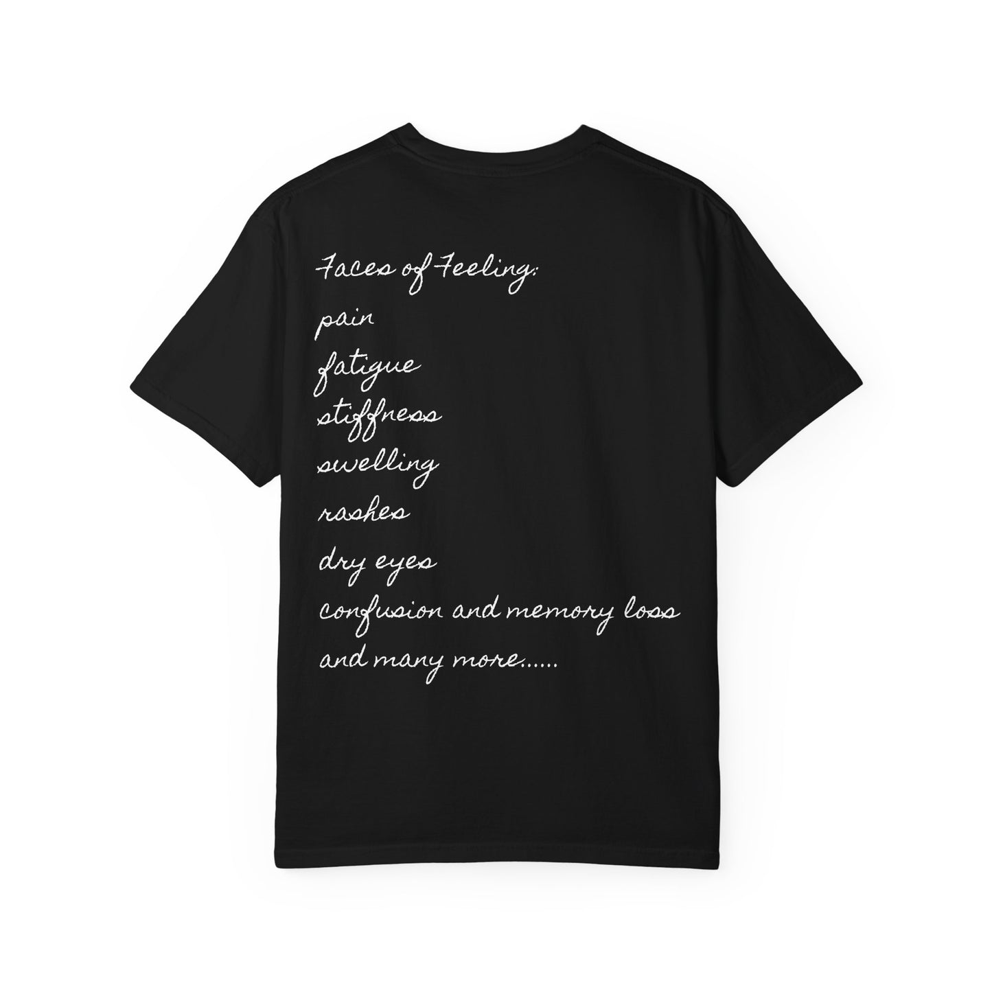 Faces of Feelings Unisex T-Shirt | Emotional Art Tee for Self-Expression, Perfect Gift for Mental Health Awareness