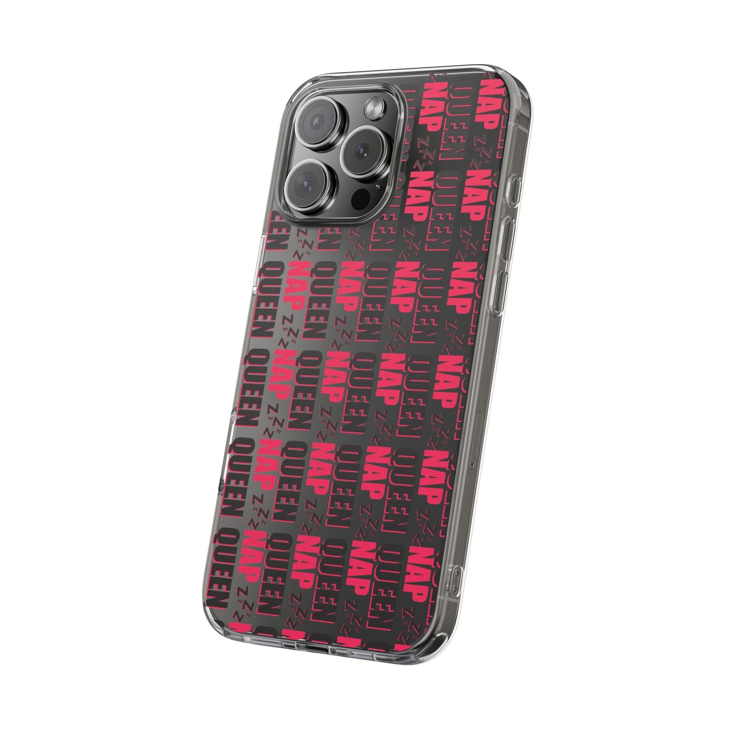 Clear Impact-Resistant Phone Case - Fun Nap Design, Phone Cover, Gift for Students, Trendy Accessories, Unique Birthday Gift, Holiday [...]