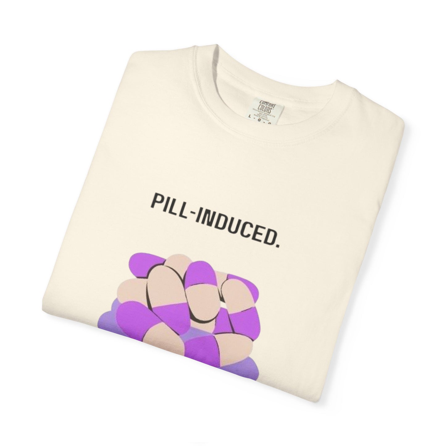Lupus Awareness, Pill Induced, Unisex Garment-Dyed T-shirt