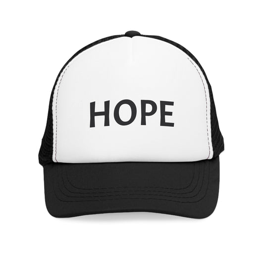 Inspirational Mesh Cap - HOPE Hat, Adjustable Trucker Cap, Motivational Gift, Casual Style, Outdoor Gear, Trendy Headwear
