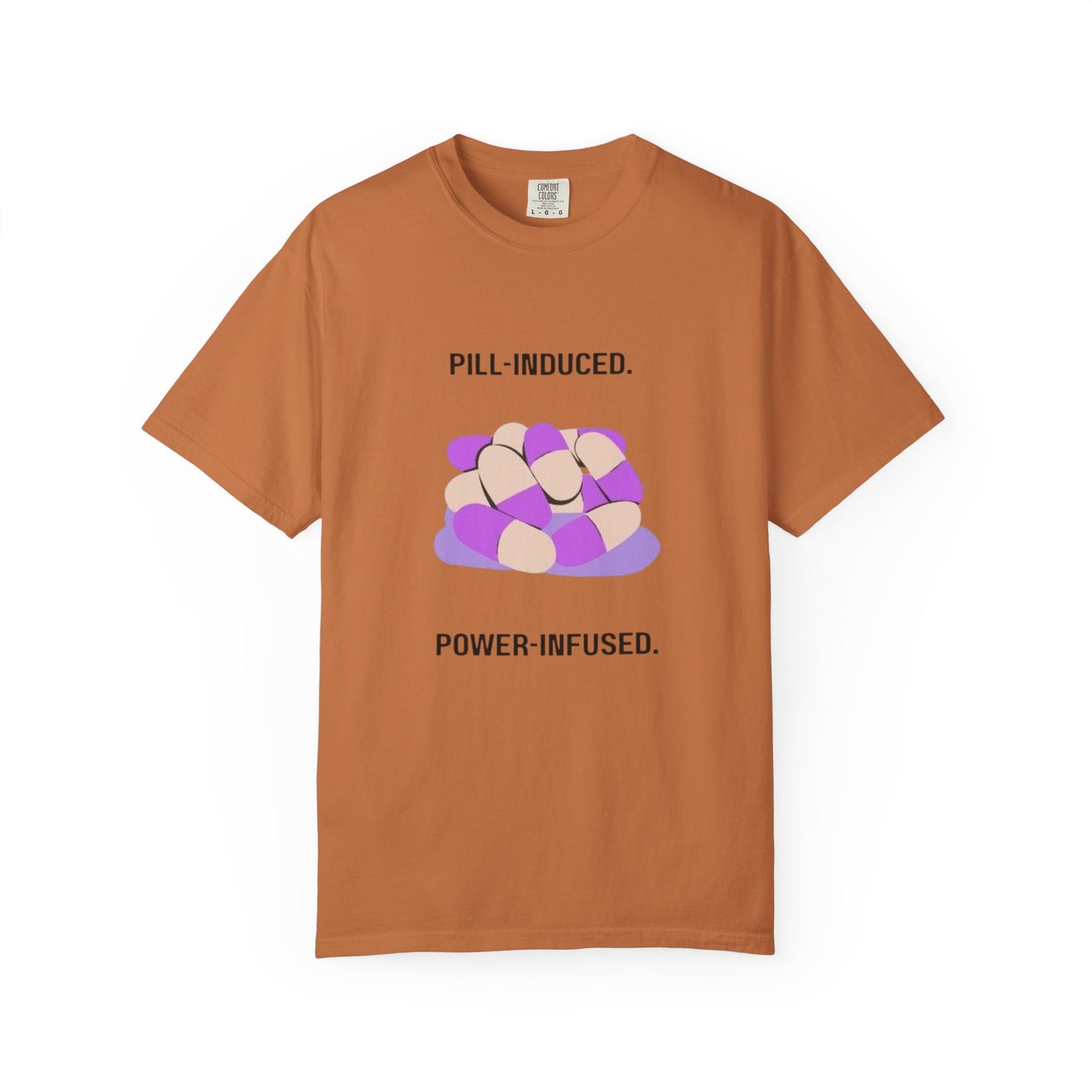 Lupus Awareness, Pill Induced, Unisex Garment-Dyed T-shirt