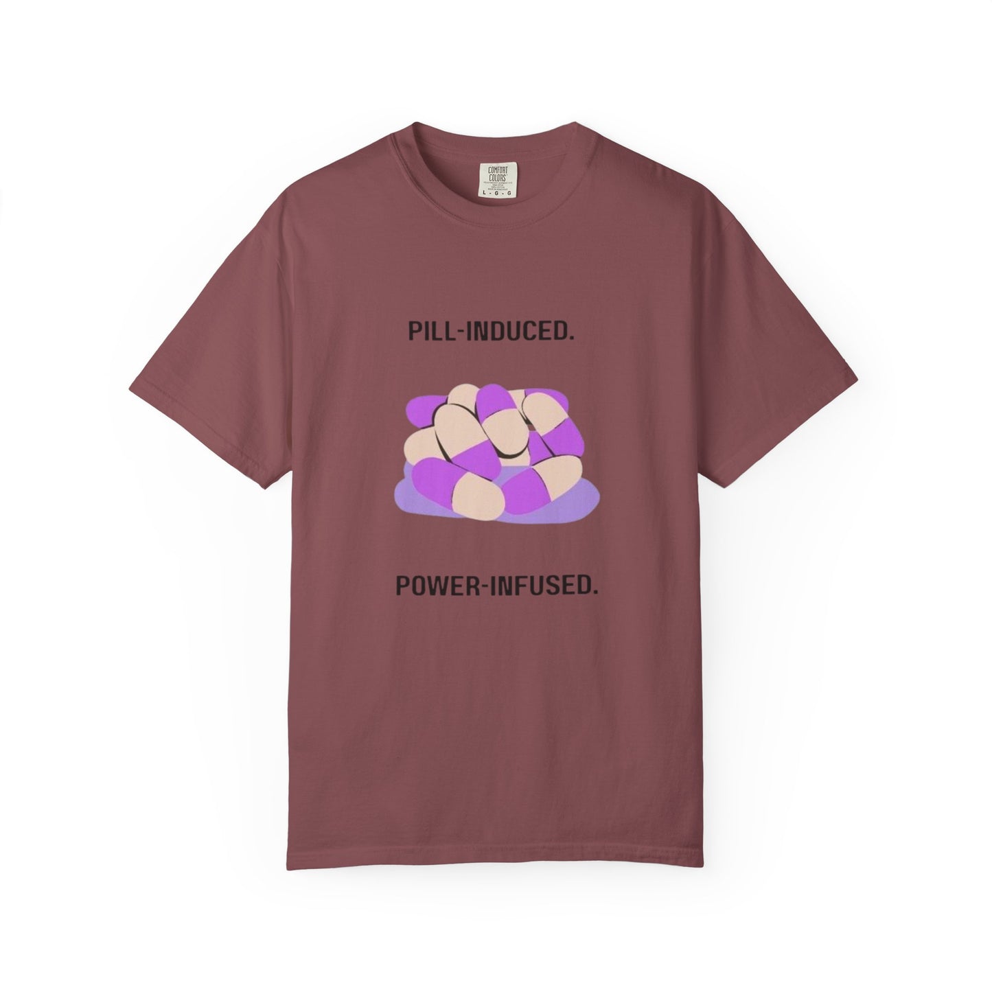 Lupus Awareness, Pill Induced, Unisex Garment-Dyed T-shirt